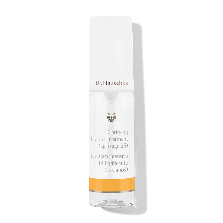 Dr. Hauschka Spray Cura Intensiva 01 Purificante - 25 años: cuidado especial para pieles con impurezas durante la pubertad