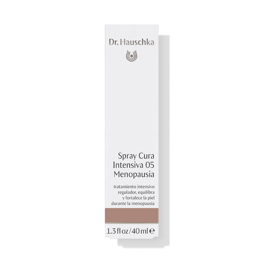 Para la piel que ha perdido su equilibrio natural durante la menopausia: Dr. Hauschka Spray Cura Intensiva 05 Menopausia