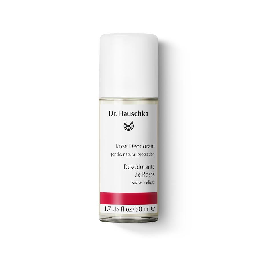 Dr. Hauschka Desodorante de Rosas: desodorante en rollon de fórmula natural sin aluminio